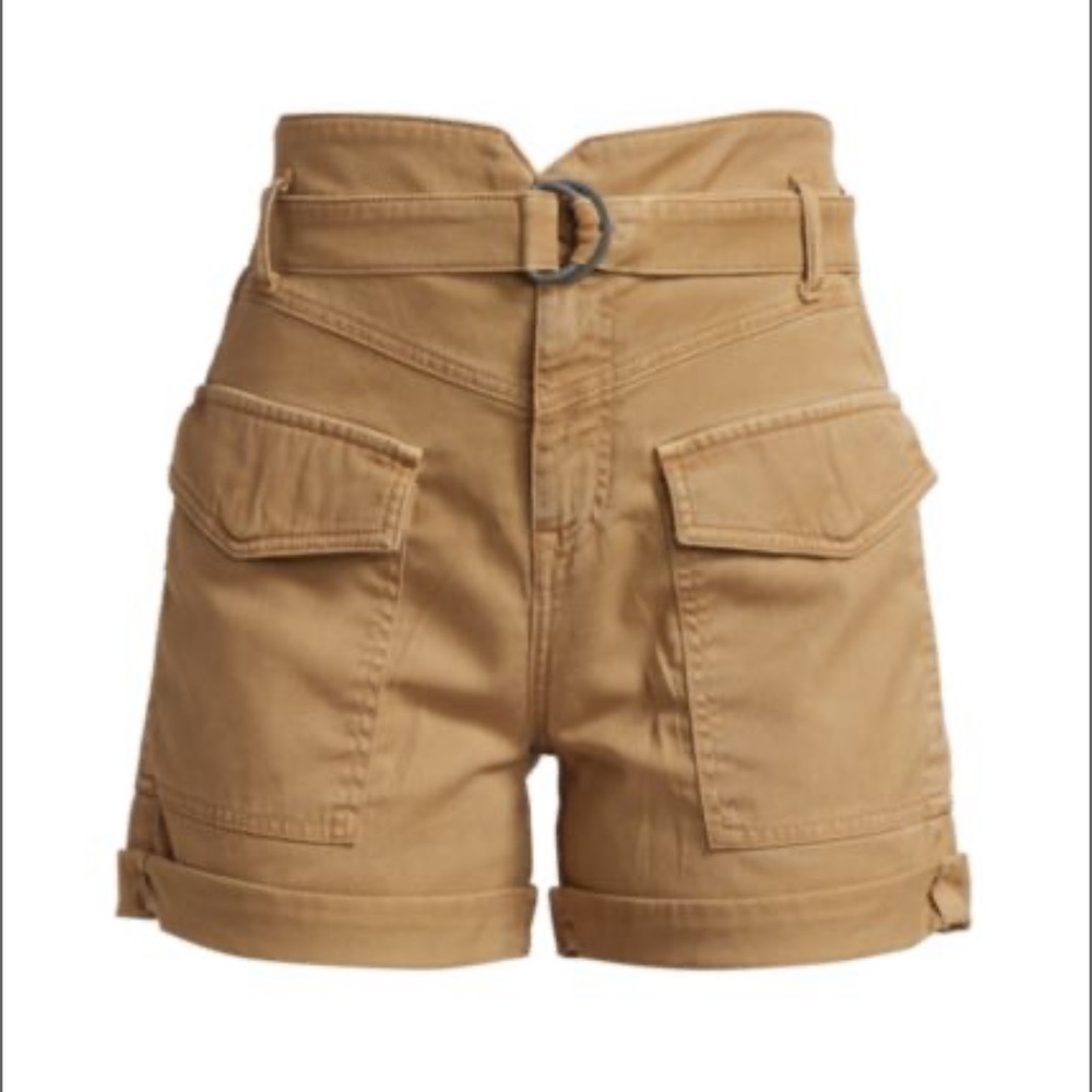 Jonathan Simkhai Twill Utility Shorts